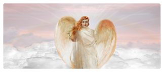 DNSEMP-L-118-PK Angel Clouds Pink